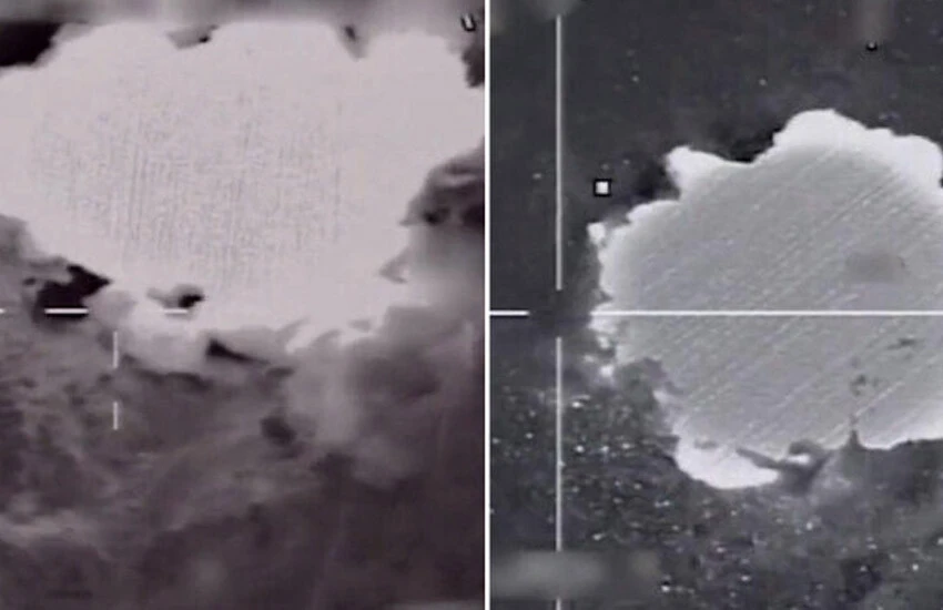 MSB, Irak'ın kuzeyine düzenlenen hava harekatının görüntülerini paylaştı: Terör hedefleri böyle yok edildi