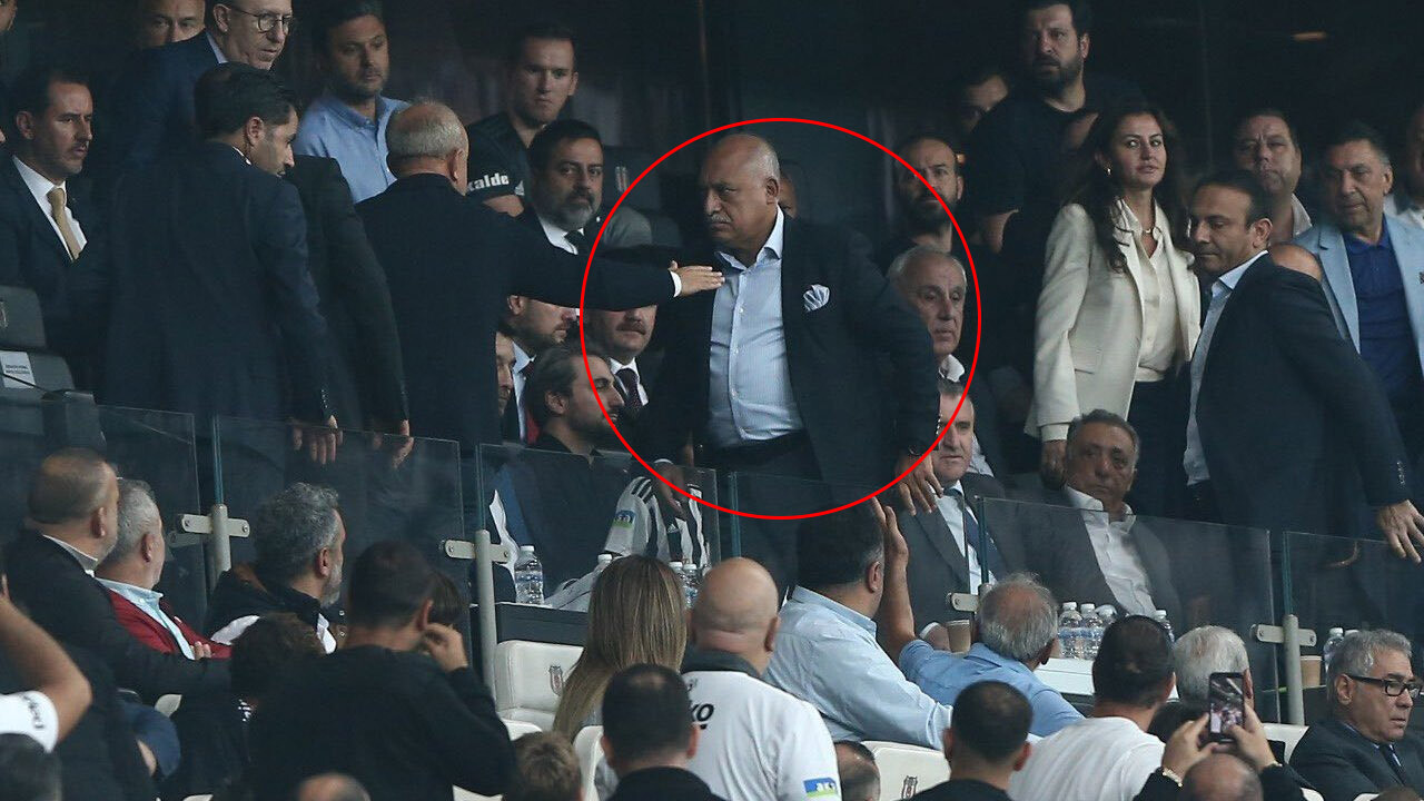 Beşiktaş maçında şok! TFF Başkanı Mehmet Büyükekşi stadı terk etti