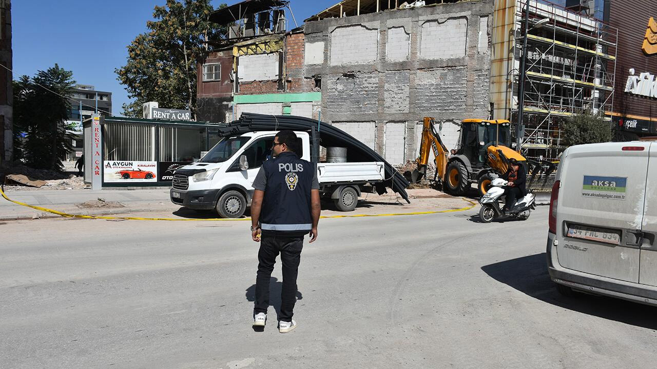 Malatya&#039;da doğalgaz borusu patladı