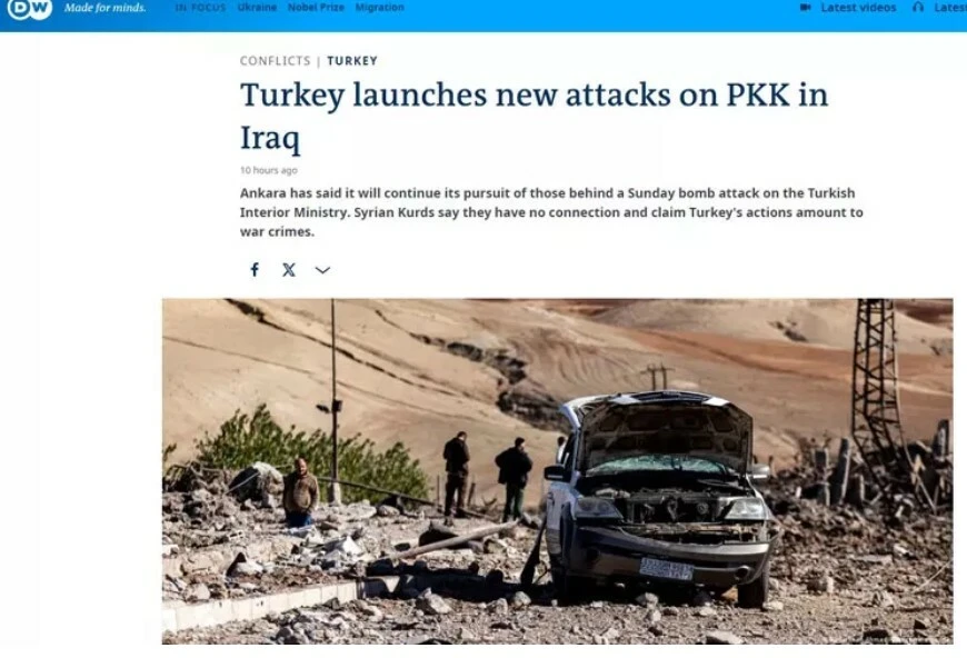 PKK'ya ait hedefler yerle bir edildi, dünya basını dev operasyonu böyle duyurdu: Türkiye dediğini yaptı