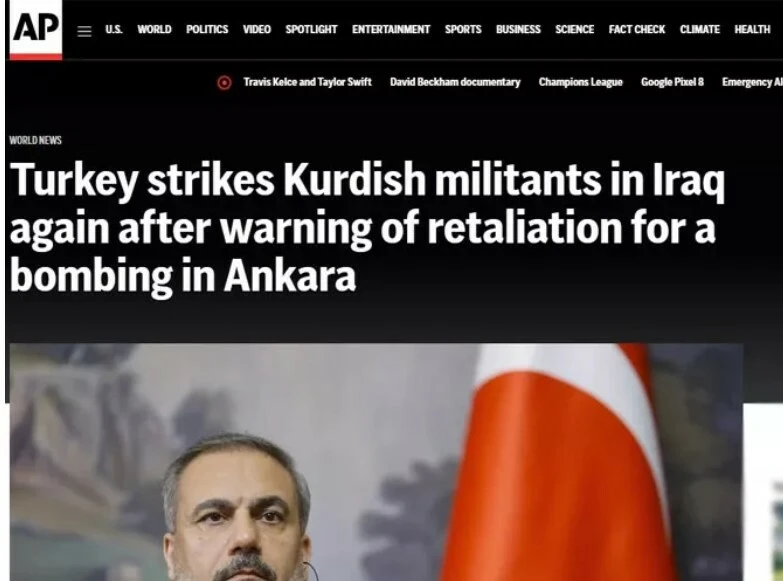 PKK'ya ait hedefler yerle bir edildi, dünya basını dev operasyonu böyle duyurdu: Türkiye dediğini yaptı