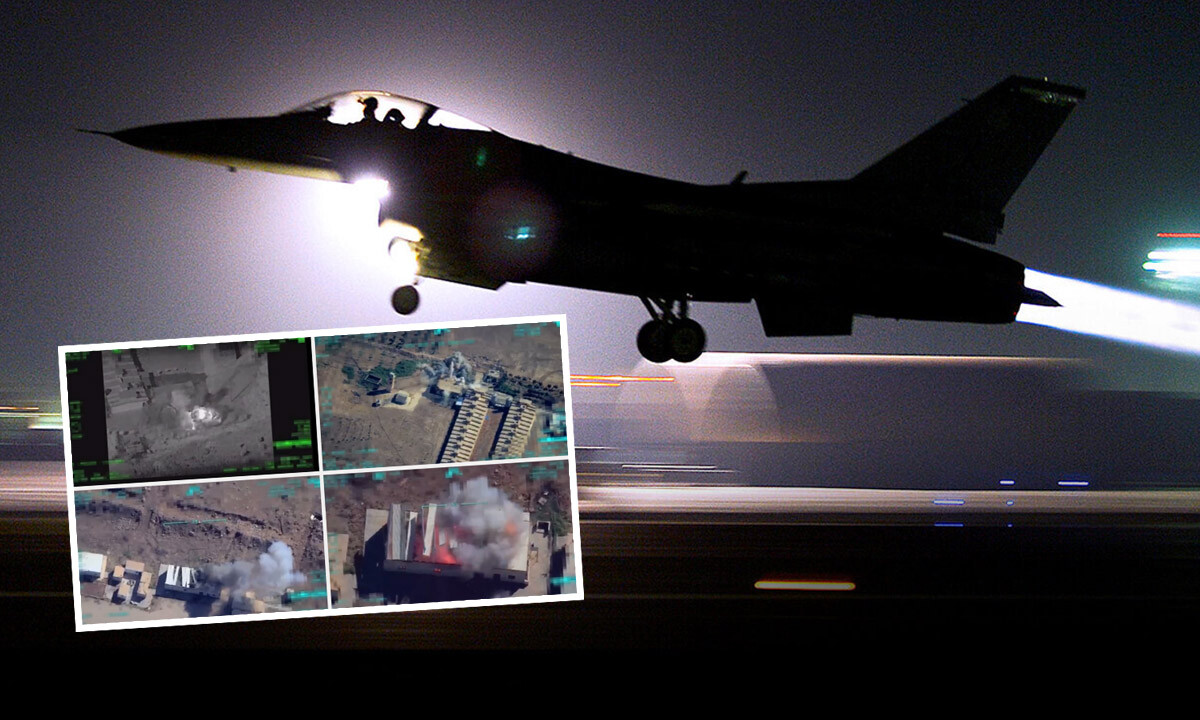 Suriye&#039;nin kuzeyindeki hava harekatının detayları ortaya çıktı: F-16&#039;lar 50 kilometre derinlikte vurdu