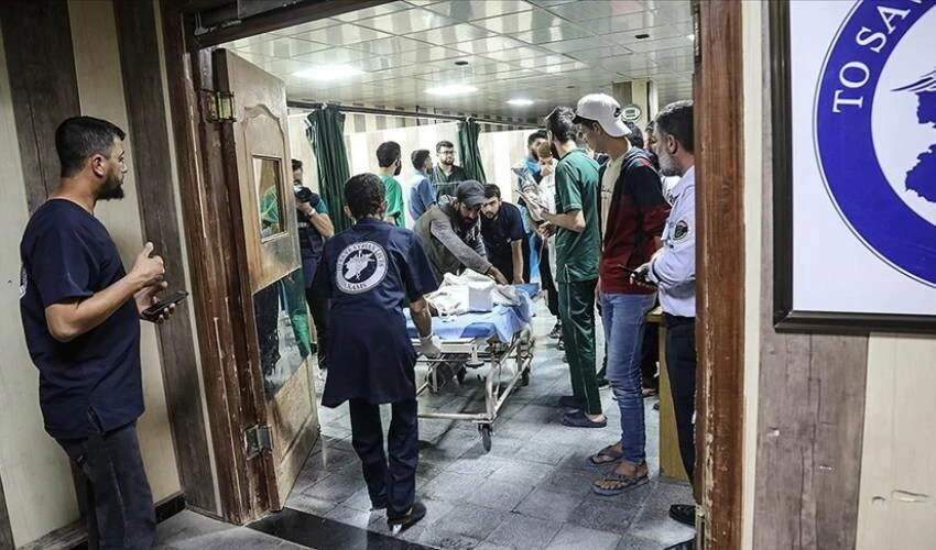 Suriye ordusunun İdlib'e düzenlediği kara saldırısında 13 sivil yaralandı