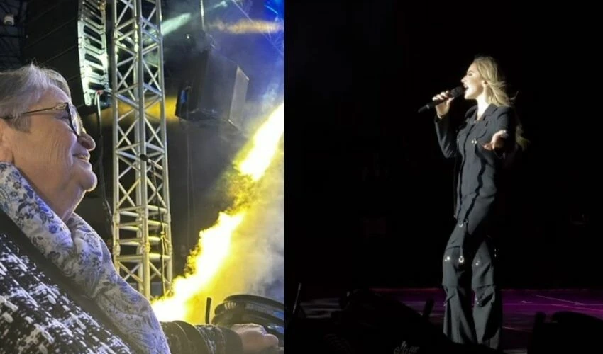 Annesiyle ilgili konuşan Hadise sahnede hüngür hüngür ağladı