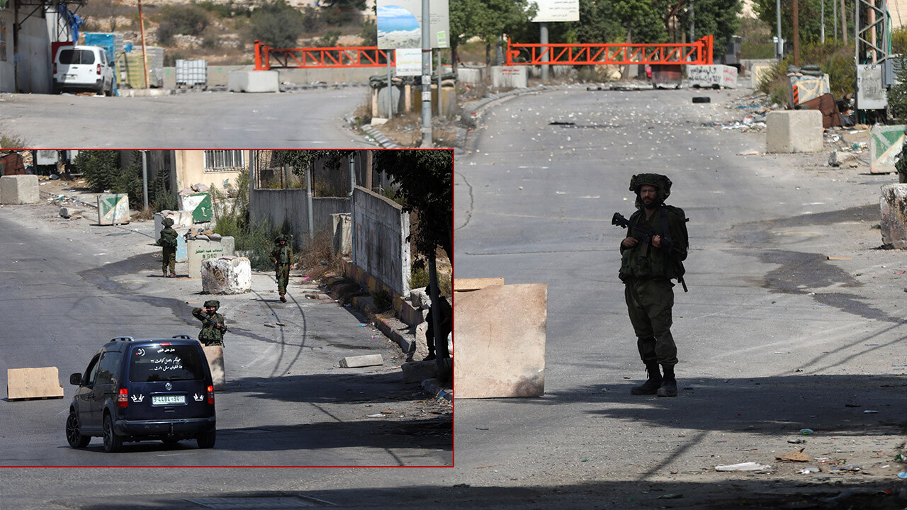 İsrail bariyerler kurdu, Batı Şeria&#039;yı kapattı! Yaklaşana ateş açıyor