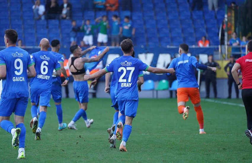 Rizespor Samsunspor'u tek golle mağlup etti.