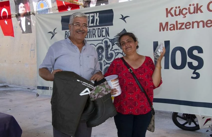 Bereket için “fora” diyen halka yardım gecikmedi! Belediyeden balıkçılara malzeme desteği…