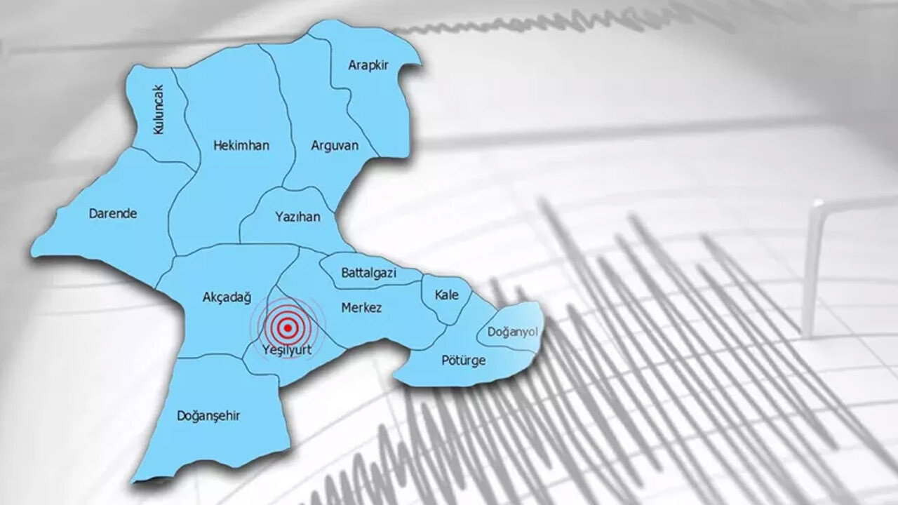 Son dakika! Malatya&#039;da ürküten deprem!