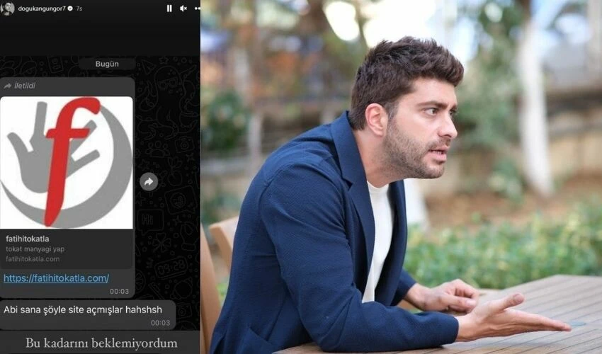 Kızılcık Şerbeti hayranlarının son yaptığı oyuncu Doğukan Güngör’ü tedirgin etti