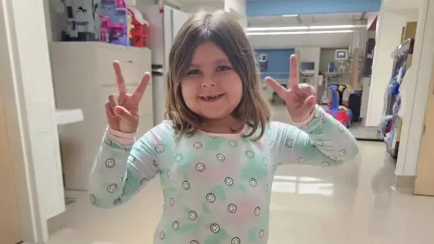Tıp dünyası şaşkın! 6 yaşındaki kızın beyninin yarısı kapatıldı