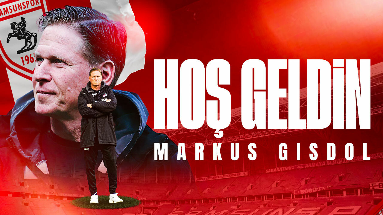 Samsunspor yeni teknik direktörünü resmen açıkladı! Karadeniz ekibinde Markus Gisdol dönemi