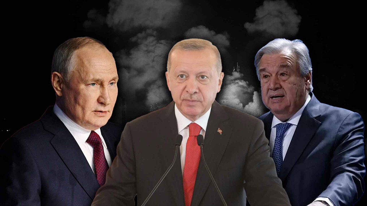 Son dakika! Cumhurbaşkanı Erdoğan, Gazze için devrede: Putin ve Guterres ile &#039;insani yardım&#039; görüşmesi