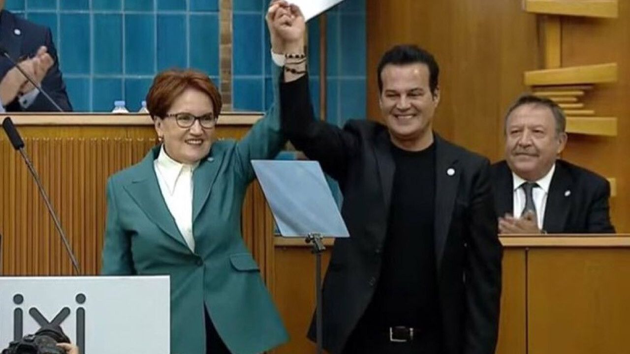 Akşener ünlü şarkıcıya rozetini taktı! İYİ Parti&#039;nin belediye başkan adayı oldu