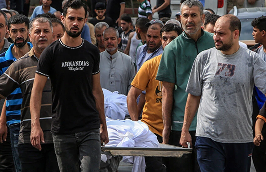 Filistinliler Gazze'deki yıkımı anlattı: Gökten ölüm yağıyor