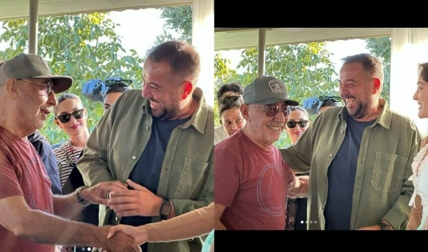 Şener Şen’den Bir İhtimal Daha Var dizsinin setine sürpriz ziyaret