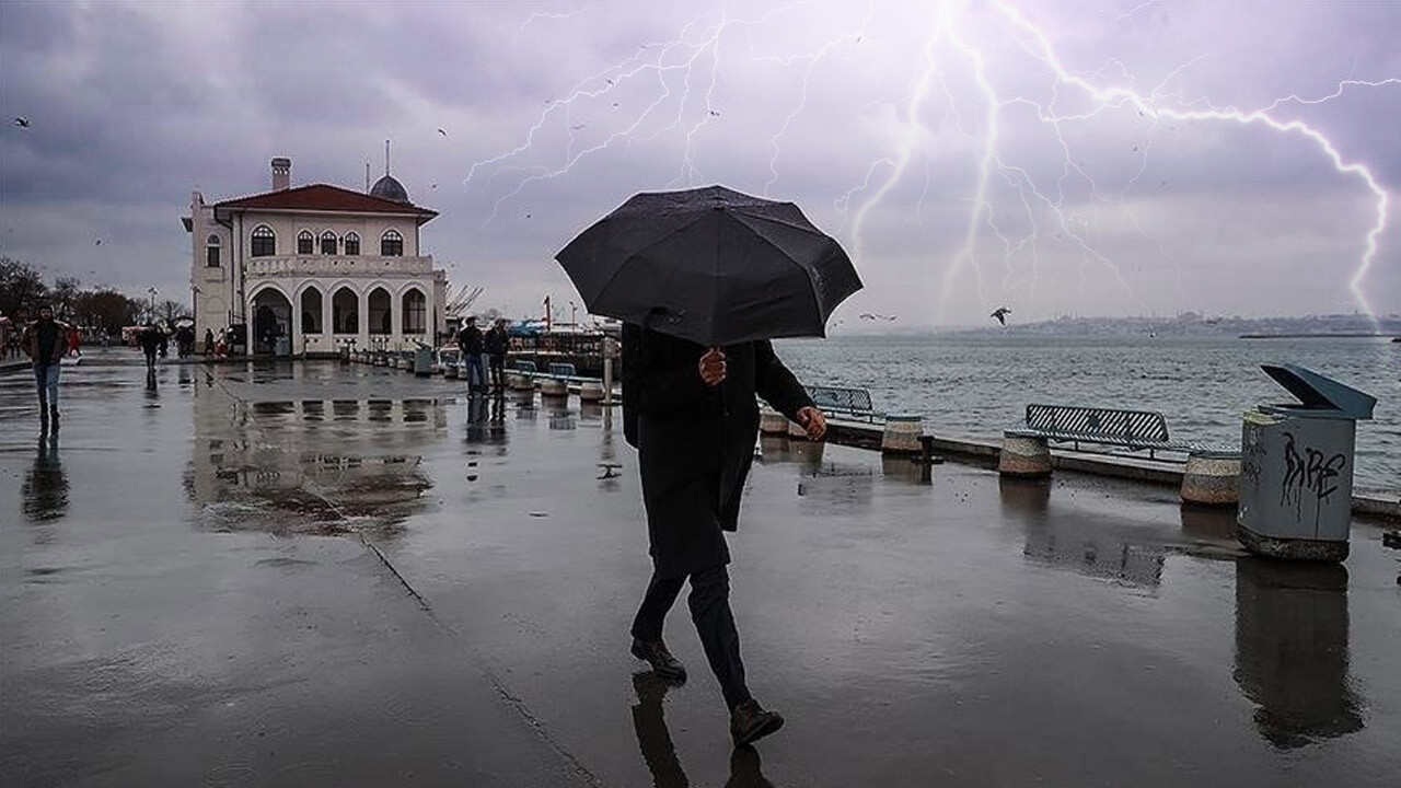 Meteoroloji saat vererek il il uyardı: Gök gürültülü geliyor