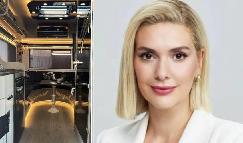 Mesleğinin zorluklarından şikayet etmişti! Bergüzar Korel bu kez lüks karavanını paylaştı
