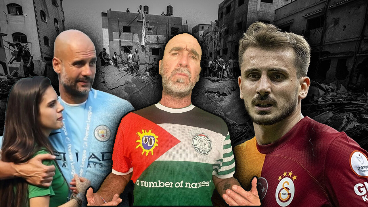 Futbol dünyası Filistin için ayakta! Cantona ve Kerem&#039;den sonra şimdi de Guardiola&#039;nın kızı Maria...