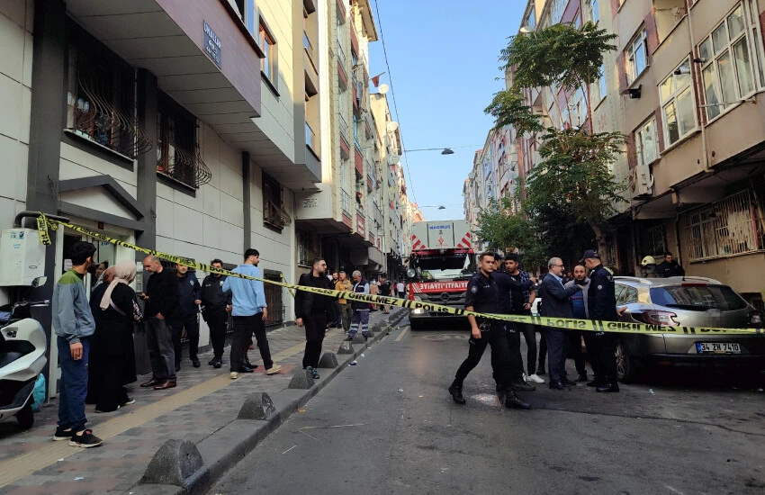 Alkollü şahıs evi yaktı: Binadaki 19 kişi mahsur kaldı