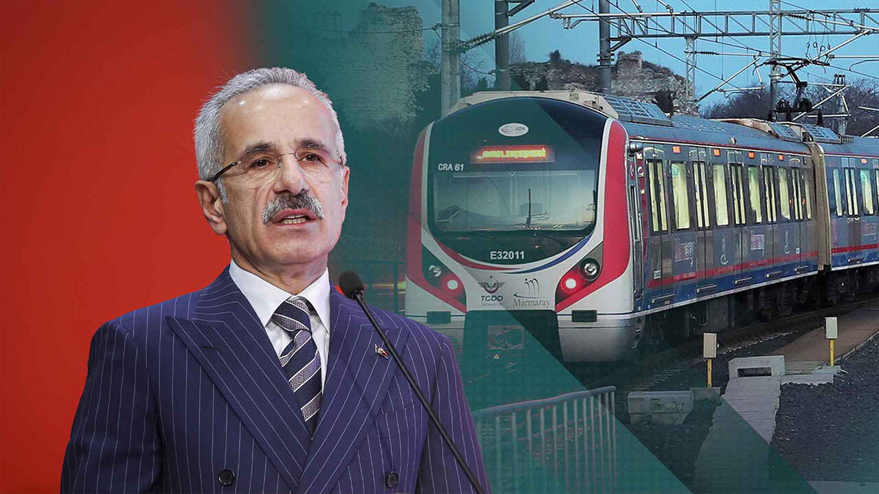 Bakan Uraloğlu müjdeyi duyurdu! Marmaray&#039;a ikinci alternatif yolda 