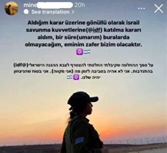 Hem Türk hem İsrailli kadının paylaşımı sosyal medyada olay oldu