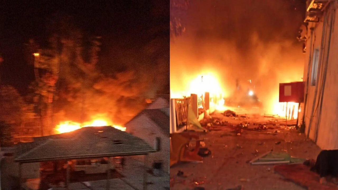 İsrail'in 500'den fazla sivilin ölümüne sebep olan saldırısından ilk görüntüler