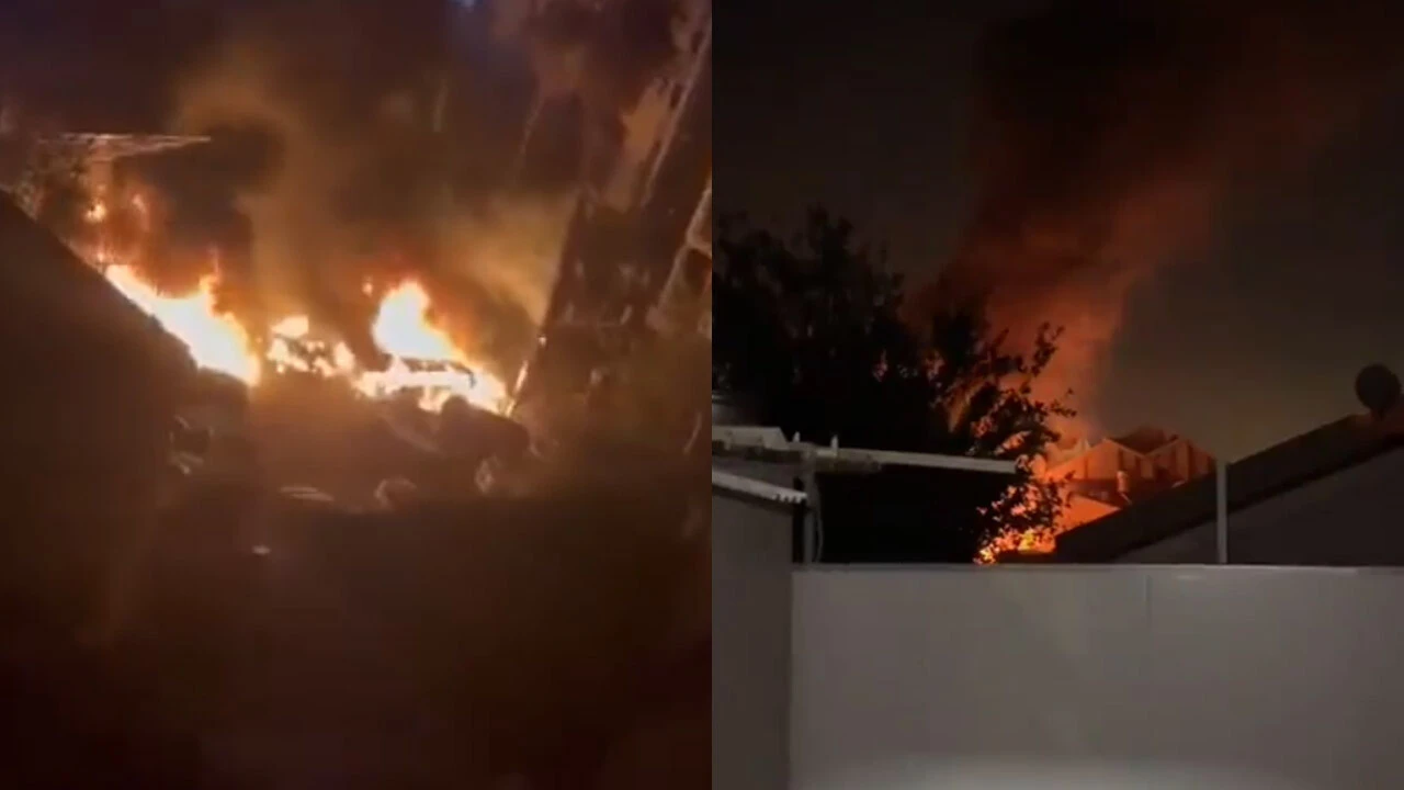 İsrail'in 500'den fazla sivilin ölümüne sebep olan saldırısından ilk görüntüler