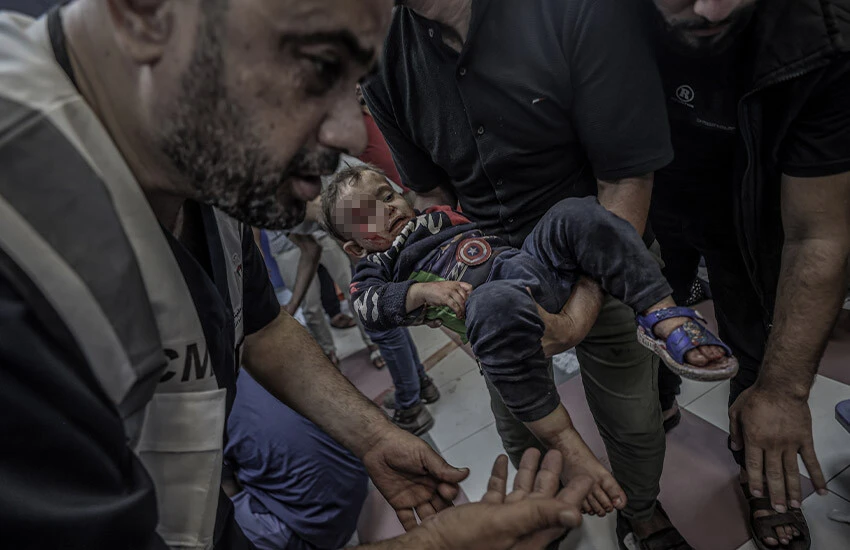 Son dakika! İsrail Gazze'de hastaneyi vurdu: En az 500 kişi hayatını kaybetti