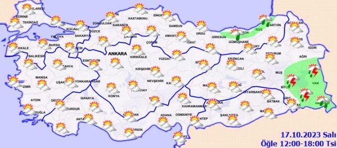 Meteoroloji'den birçok ile sarı kodlu uyarı! Güneşe veda vakti... Sağanak tüm yurdu esir alacak (17 Ekim hava durumu)