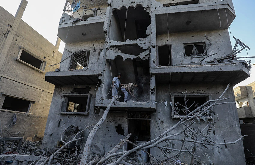 İsrail'in Gazze saldırısında çok sayıda yerleşim yeri kullanılamaz hale geldi.