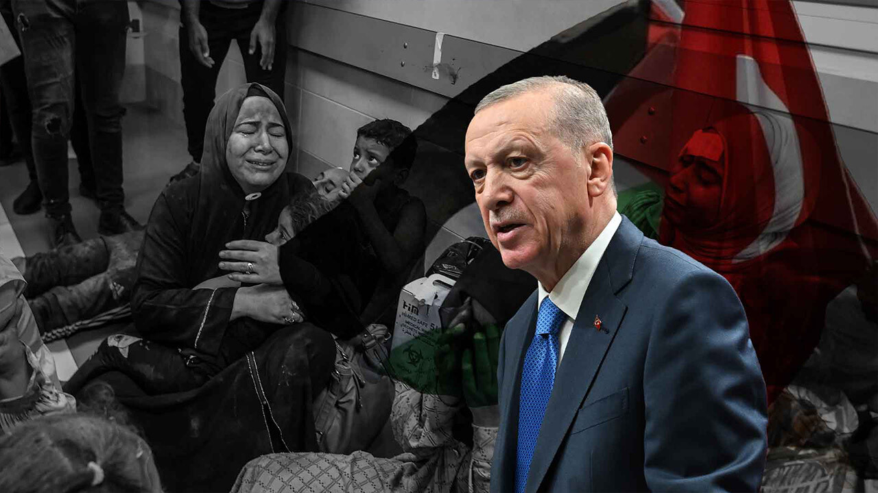 Son dakika! Erdoğan resmen duyurdu! Türkiye&#039;de Filistin için 3 günlük yas ilan edildi