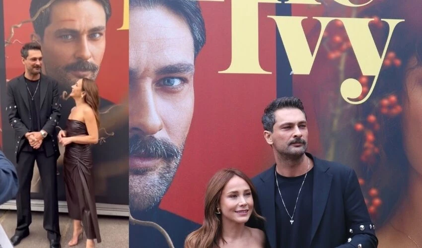 Kıyafetlerinden çok aralarındaki boy farkı konuşuldu! Burçin Terzioğlu ve Onur Tuna’dan Cannes çıkarması