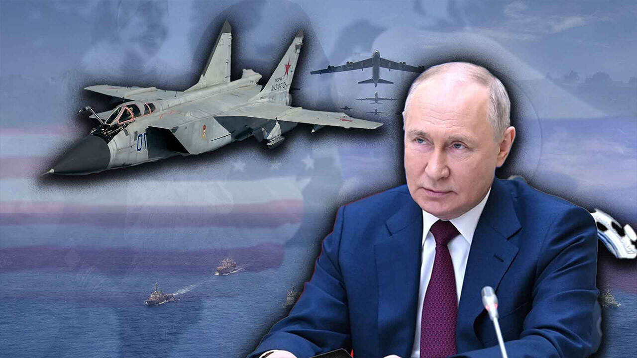 Putin&#039;den ABD&#039;ye gözdağı: Doğu Akdeniz&#039;de savaş uçakları peş peşe havalandı