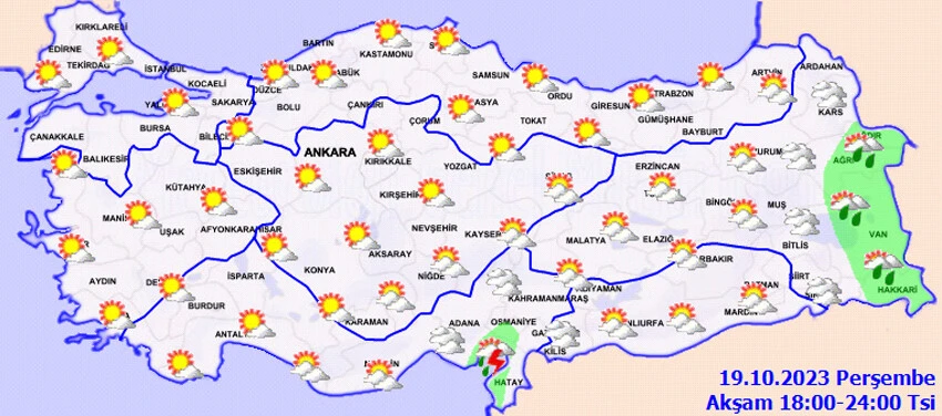 Meteoroloji'den son dakika hava durumu raporu! 4 il için 'sarı' ve 'turuncu' uyarı var.. Sağanak, sel, su baskını