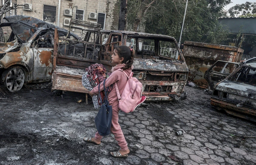 ABD İsrail'in bir hastaneyi bombalaması infiale yol açtı