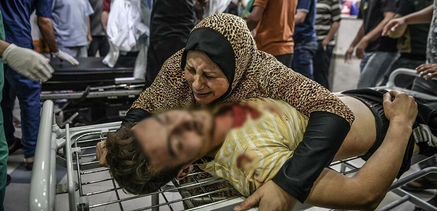 Sözün bittiği yer... Evladını kaybeden Filistinli annenin vedası yürekleri yaktı!