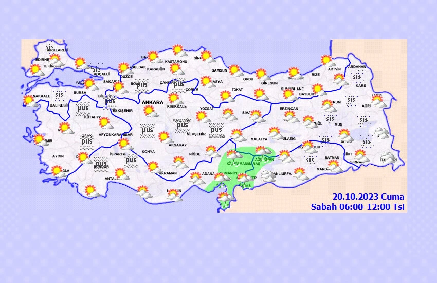 Meteoroloji tahminlerine göre hava sıcaklıkları artacak.