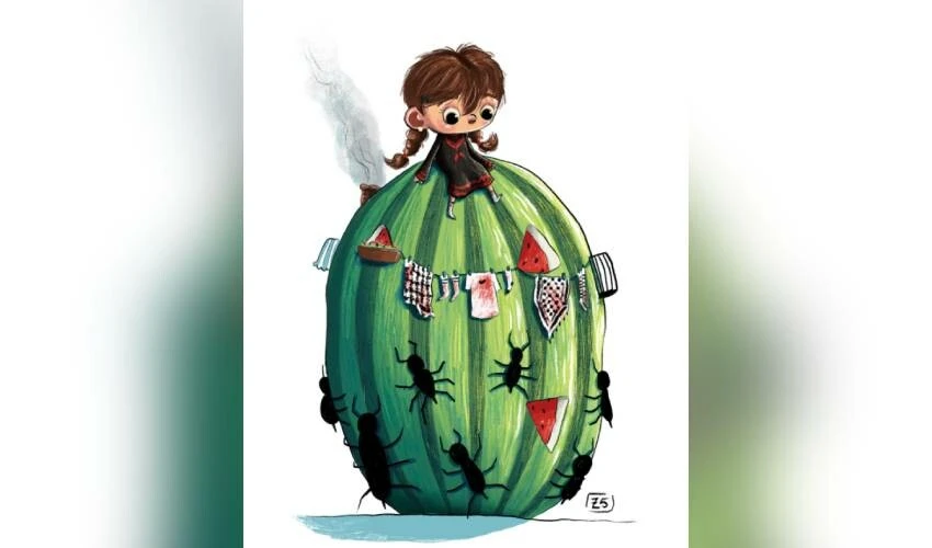 Filistin bayrağını karpuza benzettiler! Dijital sansürü böyle aştılar