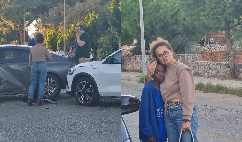 Mahallenin Muhtarı dizisinin yıldız ismiydi! Esra Akkaya oğluyla birlikte kaza geçirdi