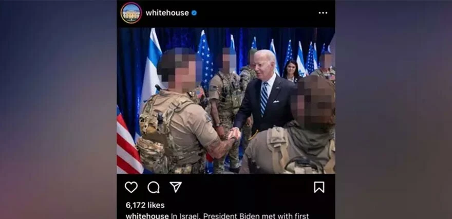 ABD gündemine oturan hata! Beyaz Saray yanlışlıkla askerleri deşifre etti... Paylaşım apar topar silindi