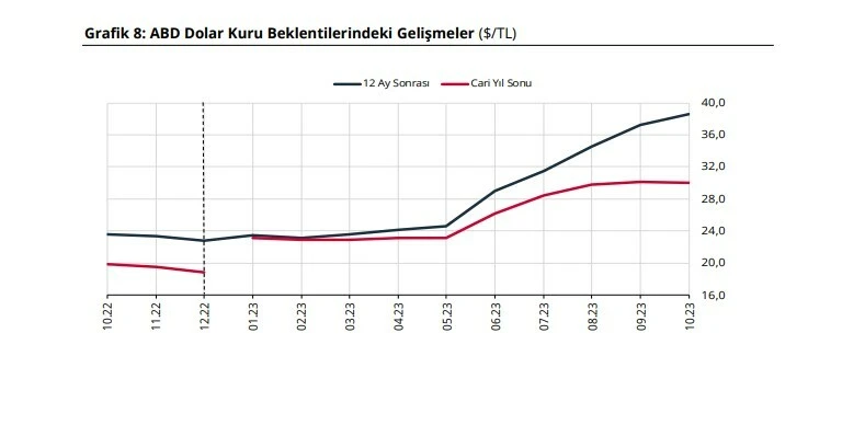 Son dakika! Merkez Bankası yıl sonu enflasyon ve dolar tahminini açıkladı
