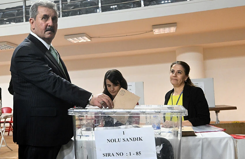 BBP lideri Mustafa Destici yeniden genel başkan seçildi