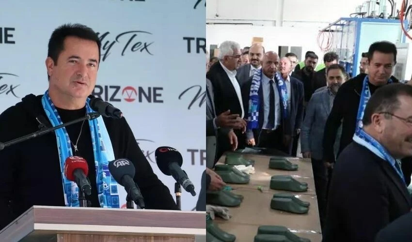 Acun Ilıcalı terlik üretimine başladı, Erzurum’da fabrika kurdu