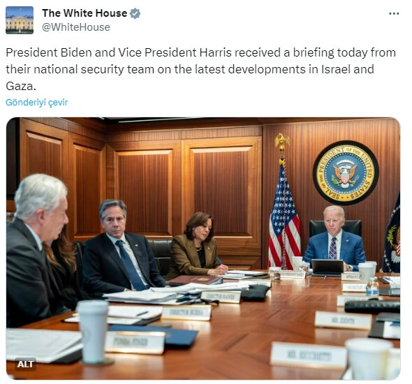 Son dakika! ABD üslerine saldırı: Biden, konuşmasını yarıda kesip 'acil durum' odasına gitti