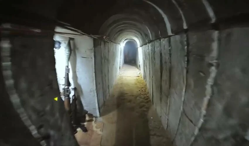 Gazze'nin altındaki Hamas tünelleri ilk kez bu kadar net görüntülendi