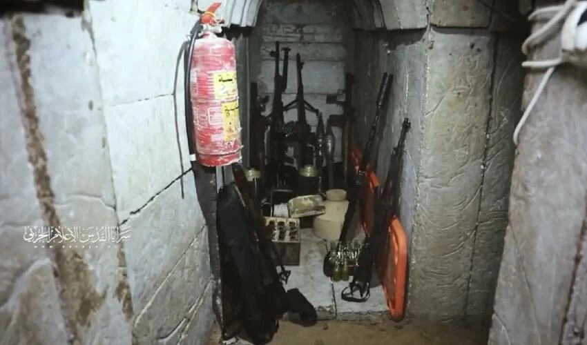 Gazze'nin altındaki Hamas tünelleri ilk kez bu kadar net görüntülendi