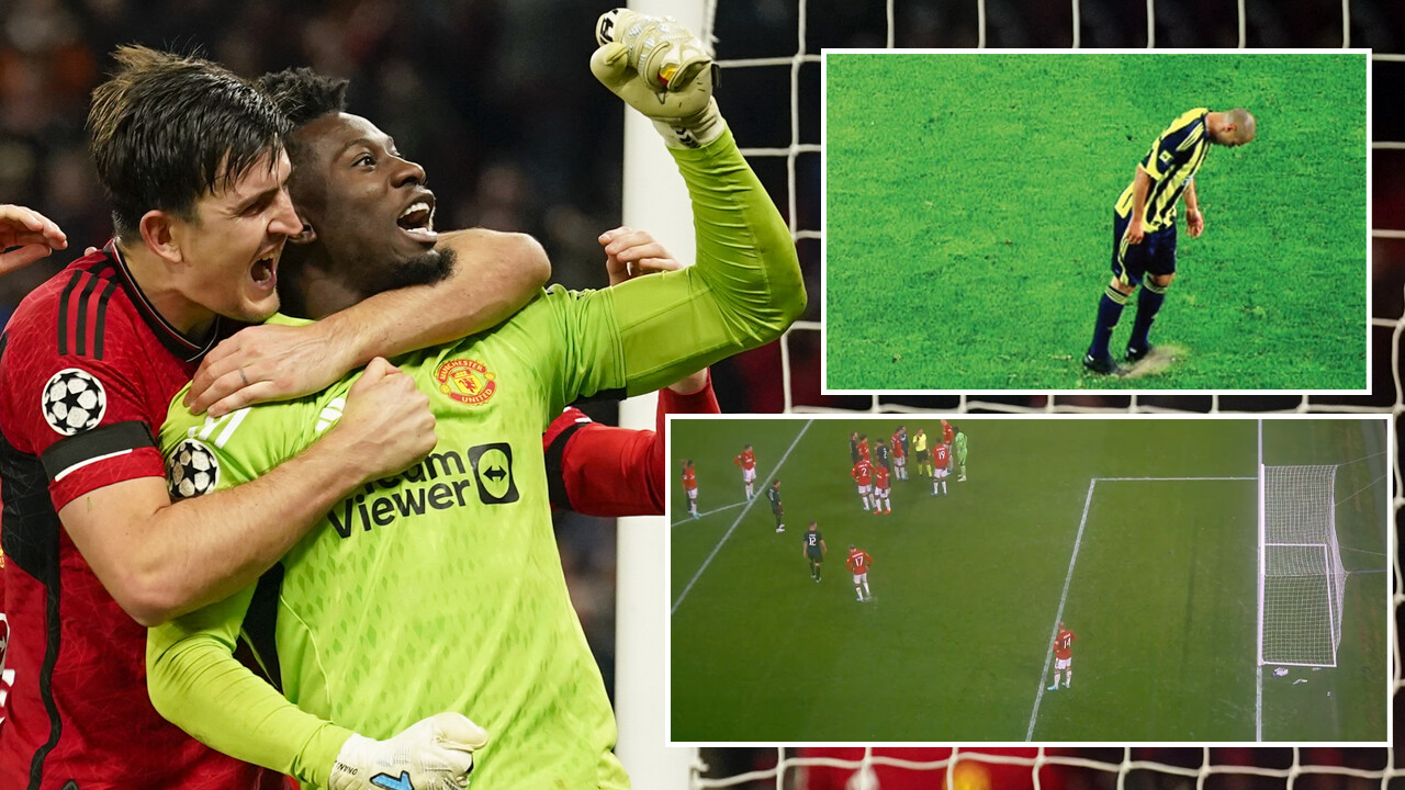 Manchester United-Kopenhag maçında Bilica vakası! Onana penaltıyı kurtardı, Galatasaray&#039;ın grubunda işler karıştı