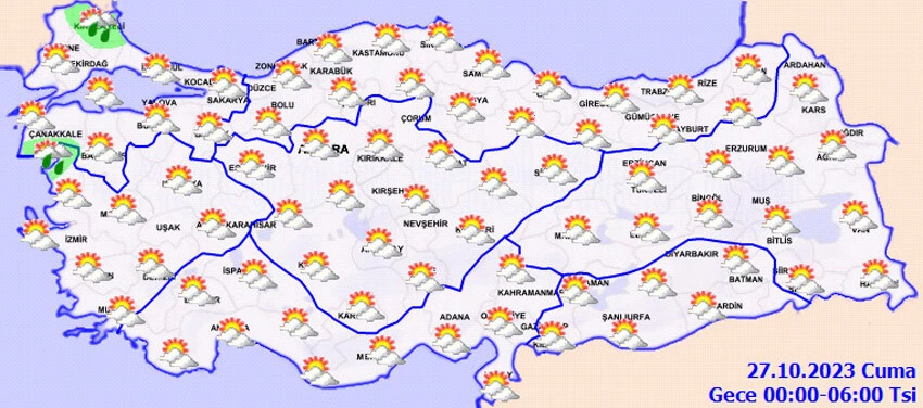 Meteoroloji saat vererek il il uyardı: Gök gürleyecek, rüzgar savuracak