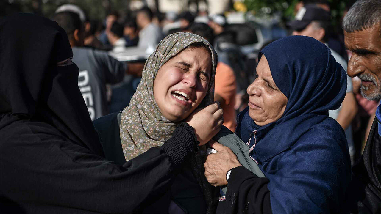 Filistin acı tabloyu paylaştı! Kanlı saldırılarda aile dramı...