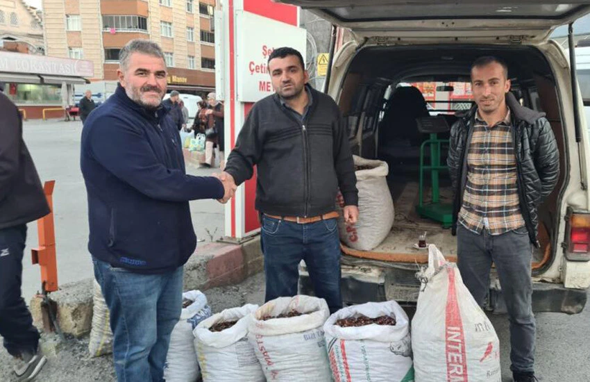 Katil arı hasadı mahvetti! Kestane için pazarda borsa kurulunca fiyatlar uçtu